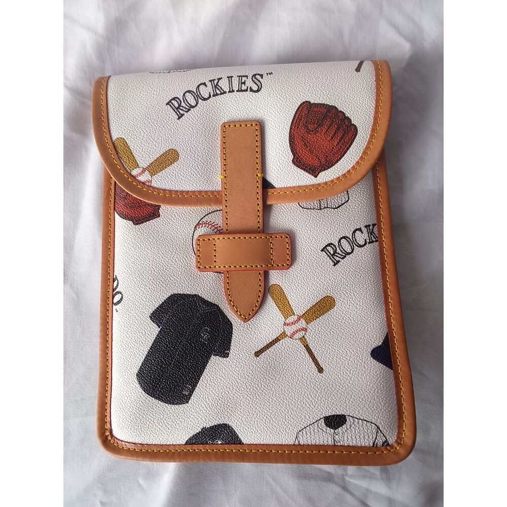 Dooney & Burke Mini IPad Bag Rockies MLB